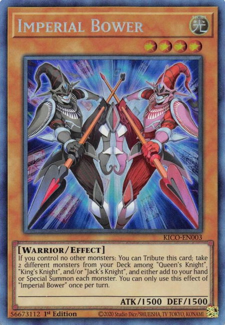 Imperial Bower (CR) - King's Court YuGiOh trading card
