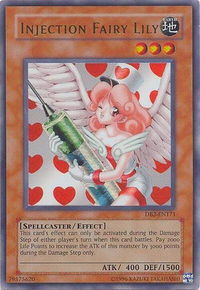 Injection Fairy Lily - Dark Beginning 2 (DB2) #DB2-EN171 - Ultra Rare YuGiOh Trading Card