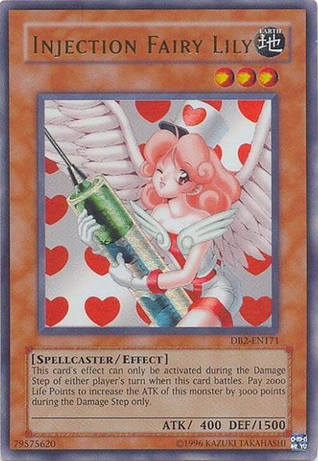 Injection Fairy Lily - Dark Beginning 2 YuGiOh trading card