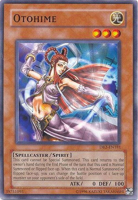 Otohime - Dark Beginning 2 YuGiOh trading card