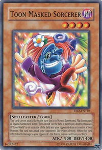 Toon Masked Sorcerer - Dark Beginning 2 (DB2) #DB2-EN120 - Common / Short Print YuGiOh Trading Card
