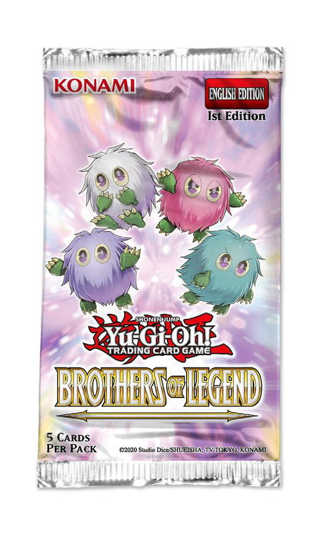 Brothers of Legend Booster Pack [1st Edition] - Brothers of Legend YuGiOh trading card