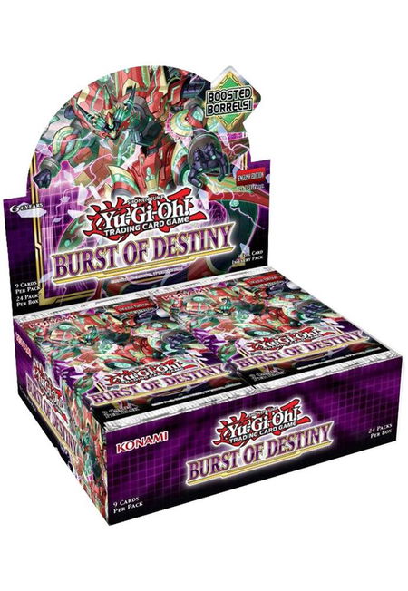 Burst of Destiny Booster Box [1st Edition] - Burst of Destiny YuGiOh trading card