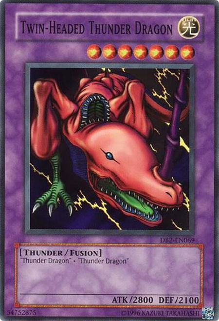 Twin-Headed Thunder Dragon - Dark Beginning 2 YuGiOh trading card