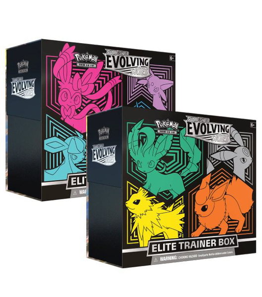 Evolving Skies Elite Trainer Box [Set of 2] - SWSH07: Evolving Skies Pokémon trading card