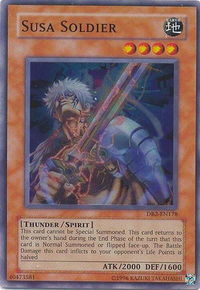 Susa Soldier - Dark Beginning 2 (DB2) #DB2-EN178 - Super Rare YuGiOh Trading Card