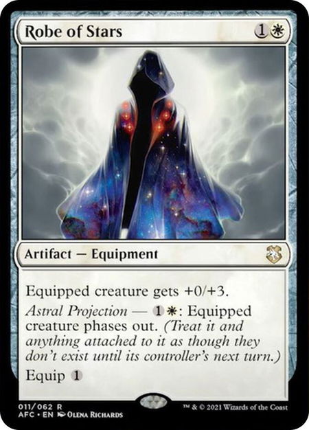 Robe of Stars - Commander: Adventures in the Forgotten Realms Magic: The Gathering trading card