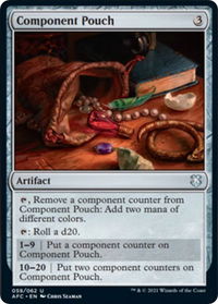 Component Pouch - Commander: Adventures in the Forgotten Realms (AFC) #59 - Uncommon Magic: The Gathering Trading Card