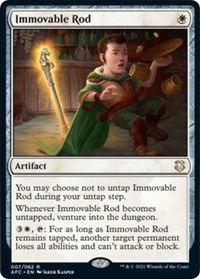 Immovable Rod - Commander: Adventures in the Forgotten Realms (AFC) #7 - Rare Magic: The Gathering Trading Card
