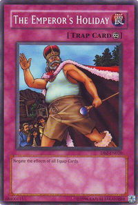 The Emperor's Holiday - Dark Beginning 2 (DB2) #DB2-EN020 - Common / Short Print YuGiOh Trading Card