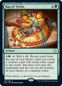 Bag of Tricks - Commander: Adventures in the Forgotten Realms (AFC) #37 - Rare Magic: The Gathering Trading Card