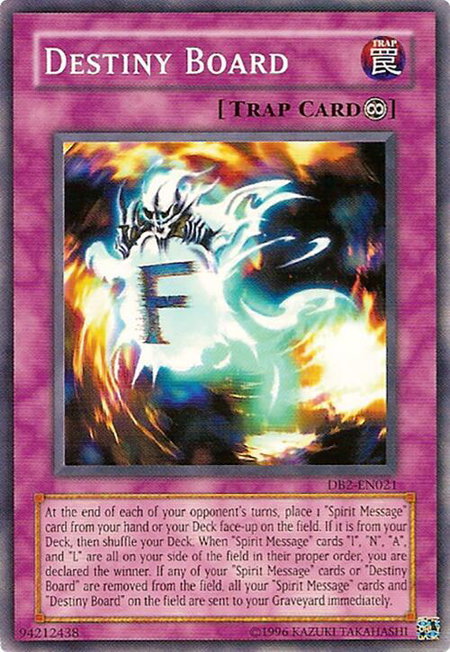 Destiny Board - Dark Beginning 2 YuGiOh trading card