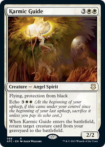 Karmic Guide - Commander: Adventures in the Forgotten Realms (AFC) #68 - Rare Magic: The Gathering Trading Card