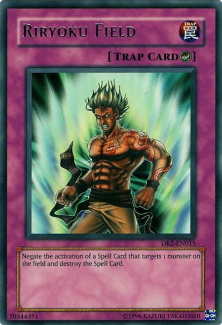 Riryoku Field - Dark Beginning 2 YuGiOh trading card
