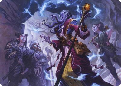 True Polymorph Art Card - Art Series: Adventures in the Forgotten Realms (ASAFR) #43 - Special Magic: The Gathering Trading Card