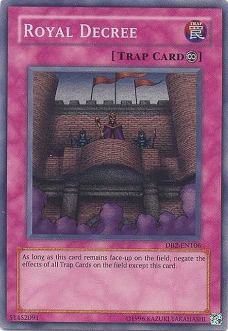 Royal Decree - Dark Beginning 2 YuGiOh trading card