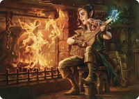 Wish Art Card - Art Series: Adventures in the Forgotten Realms (ASAFR) #50 - Special Magic: The Gathering Trading Card