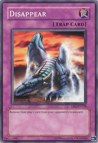 Disappear - Dark Beginning 2 (DB2) #DB2-EN198 - Common / Short Print YuGiOh Trading Card