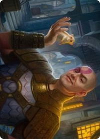 Minsc, Beloved Ranger Art Card - Art Series: Adventures in the Forgotten Realms (ASAFR) #33 - Special Magic: The Gathering Trading Card