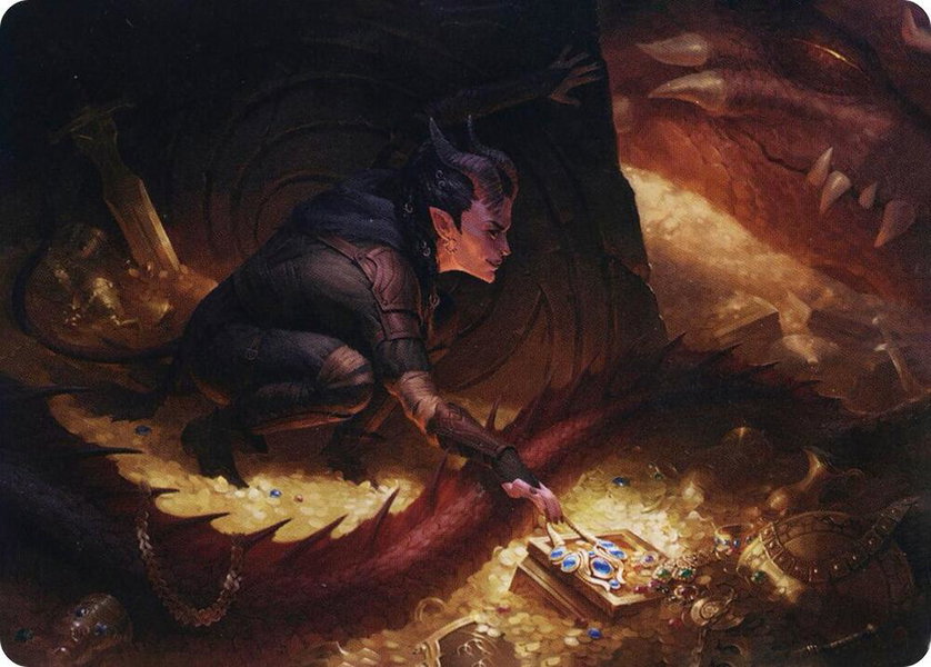 Hoard Robber Art Card trading card from Art Series: Adventures in the Forgotten Realms Hoard Robber Art Card - Art Series: Adventures in the Forgotten Realms Magic: The Gathering trading card