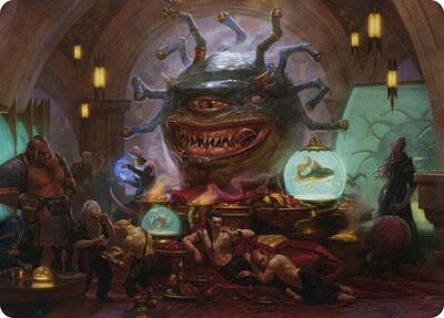 Xanathar, Guild Kingpin Art Card - Art Series: Adventures in the Forgotten Realms (ASAFR) #29 - Special Magic: The Gathering Trading Card