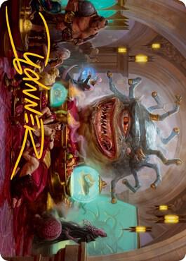 Xanathar, Guild Kingpin Art Card (Gold-Stamped Signature) trading card from Art Series: Adventures in the Forgotten Realms Xanathar, Guild Kingpin Art Card (Gold-Stamped Signature) - Art Series: Adventures in the Forgotten Realms Magic: The Gathering trading card