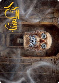 Demilich Art Card (Gold-Stamped Signature) - Art Series: Adventures in the Forgotten Realms (ASAFR) #4 - Special Magic: The Gathering Trading Card