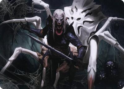 Drider Art Card - Art Series: Adventures in the Forgotten Realms (ASAFR) #17 - Special Magic: The Gathering Trading Card