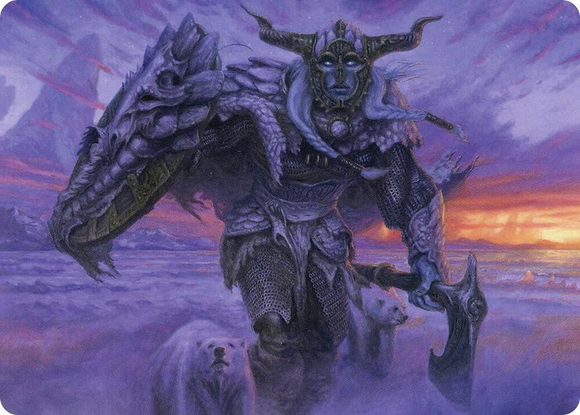 Frost Giant Art Card trading card from Art Series: Adventures in the Forgotten Realms Frost Giant Art Card - Art Series: Adventures in the Forgotten Realms Magic: The Gathering trading card