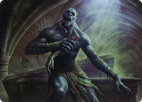 Ghoul Art Card - Art Series: Adventures in the Forgotten Realms (ASAFR) #18 - Special Magic: The Gathering Trading Card