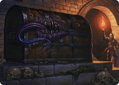 Mimic Art Card - Art Series: Adventures in the Forgotten Realms Magic: The Gathering trading card