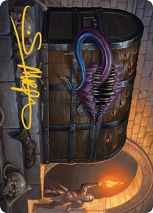 Mimic Art Card (Gold-Stamped Signature) - Art Series: Adventures in the Forgotten Realms (ASAFR) #27 - Special Magic: The Gathering Trading Card