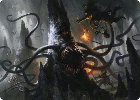 Roper Art Card trading card from Art Series: Adventures in the Forgotten Realms Roper Art Card - Art Series: Adventures in the Forgotten Realms Magic: The Gathering trading card