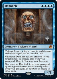 Demilich - Promo Pack: Adventures in the Forgotten Realms (PPAFR) #53 - Mythic Rare Magic: The Gathering Trading Card