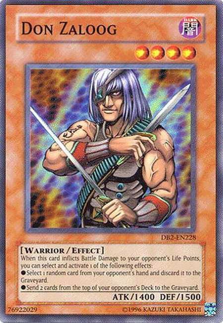 Don Zaloog - Dark Beginning 2 YuGiOh trading card