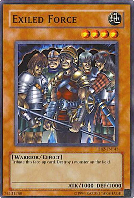 Exiled Force - Dark Beginning 2 YuGiOh trading card