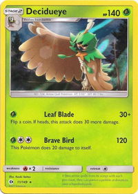 Decidueye - 11/149 (Water Web Holo) - Miscellaneous Cards & Products (MCAP) #011/149 - Holo Rare Pokémon Trading Card