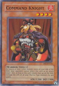 Command Knight - Dark Beginning 2 (DB2) #DB2-EN114 - Super Rare YuGiOh Trading Card