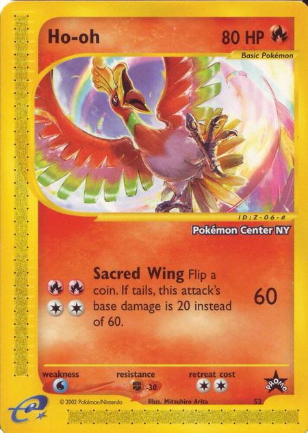 Ho-oh [Pokemon Center NY] - WoTC Promo Pokémon trading card