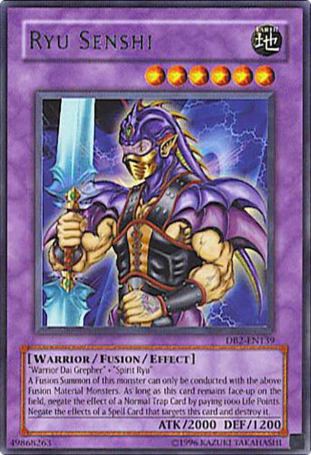 Ryu Senshi - Dark Beginning 2 YuGiOh trading card