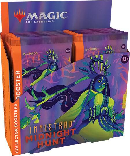 Innistrad: Midnight Hunt - Collector Booster Display trading card from Innistrad: Midnight Hunt Innistrad: Midnight Hunt - Collector Booster Display - Innistrad: Midnight Hunt Magic: The Gathering trading card