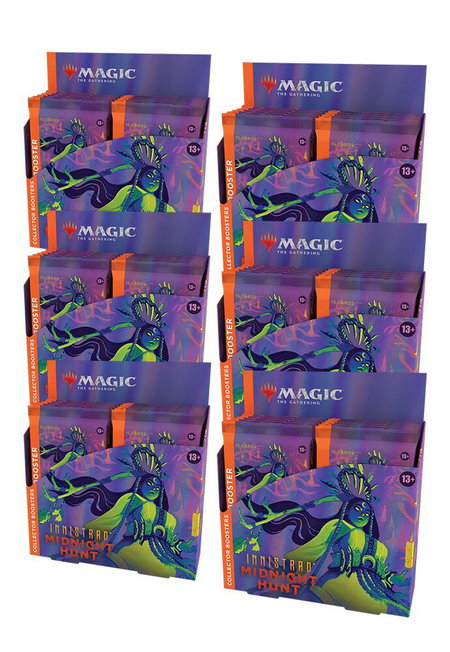 Innistrad: Midnight Hunt - Collector Booster Display Case trading card from Innistrad: Midnight Hunt Innistrad: Midnight Hunt - Collector Booster Display Case - Innistrad: Midnight Hunt Magic: The Gathering trading card