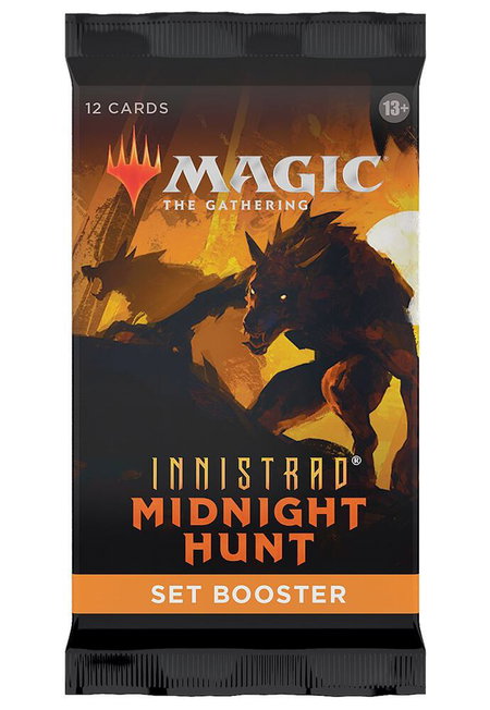 Innistrad: Midnight Hunt - Set Booster Pack trading card from Innistrad: Midnight Hunt Innistrad: Midnight Hunt - Set Booster Pack - Innistrad: Midnight Hunt Magic: The Gathering trading card