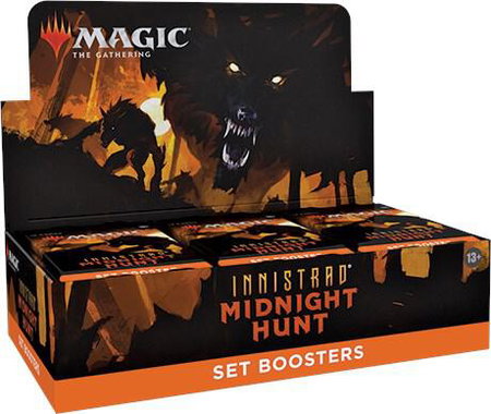 Innistrad: Midnight Hunt - Set Booster Display trading card from Innistrad: Midnight Hunt Innistrad: Midnight Hunt - Set Booster Display - Innistrad: Midnight Hunt Magic: The Gathering trading card
