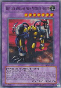 The Last Warrior from Another Planet - Dark Beginning 2 (DB2) #DB2-EN012 - Super Rare YuGiOh Trading Card