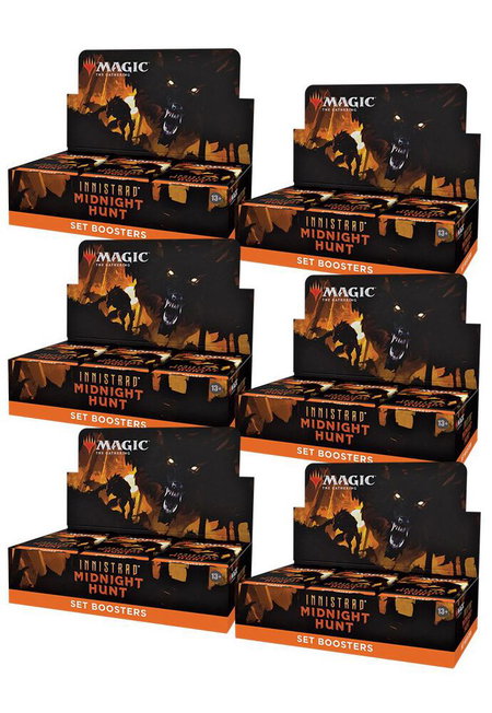 Innistrad: Midnight Hunt - Set Booster Display Case trading card from Innistrad: Midnight Hunt Innistrad: Midnight Hunt - Set Booster Display Case - Innistrad: Midnight Hunt Magic: The Gathering trading card