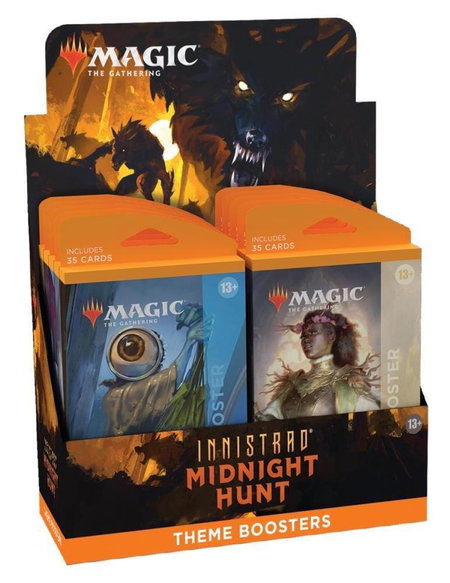 Innistrad: Midnight Hunt - Theme Booster Display Box trading card from Innistrad: Midnight Hunt Innistrad: Midnight Hunt - Theme Booster Display Box - Innistrad: Midnight Hunt Magic: The Gathering trading card
