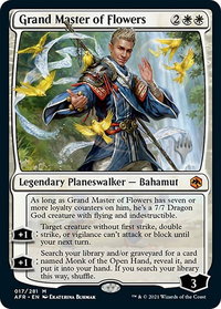 Grand Master of Flowers - Promo Pack: Adventures in the Forgotten Realms (PPAFR) #17 - Mythic Rare Magic: The Gathering Trading Card
