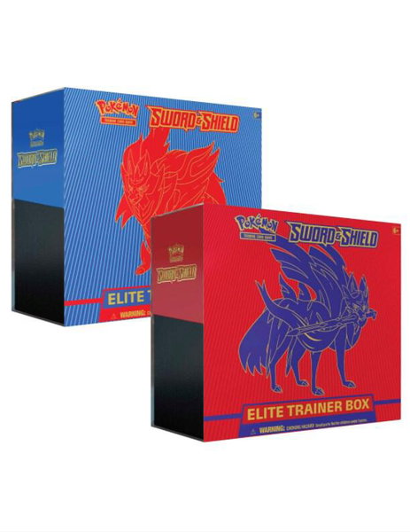 Sword & Shield Elite Trainer Box [Set of 2] - SWSH01: Sword & Shield Base Set Pokémon trading card