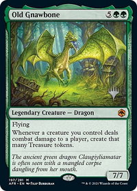 Old Gnawbone - Promo Pack: Adventures in the Forgotten Realms (PPAFR) #197 - Mythic Rare Magic: The Gathering Trading Card